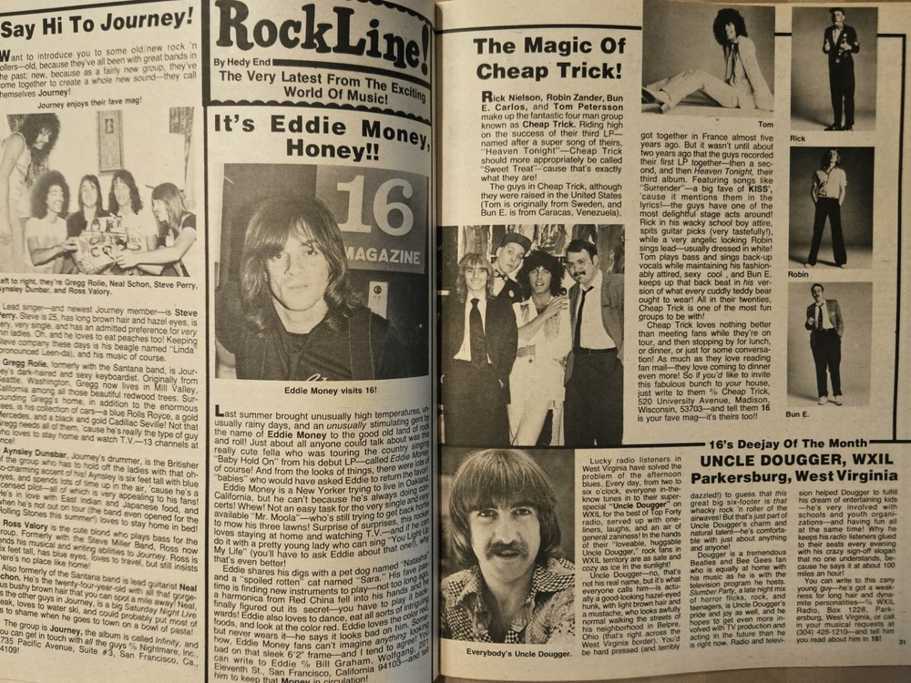 16 Magazine December 1978 KISS, ROLLERS, GARRETT, GIBB