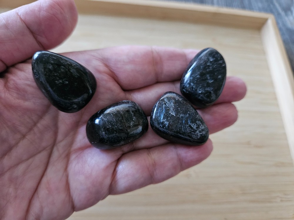 Polished Arfvedsonite