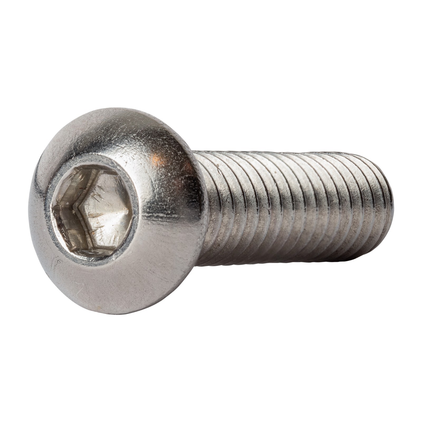 1/4-20 Button Head Socket Cap Screws Allen Bolts Hex Drive Stainless Steel 18-8