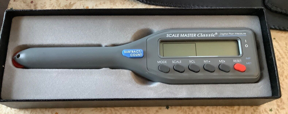 multi-scale digital plan measure by Calculated Industries for blueprints #6015