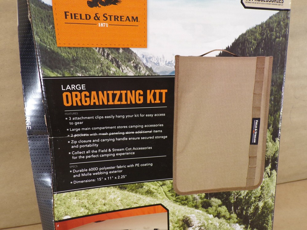 Field & Stream Large Organizing Kit for Camping Cot