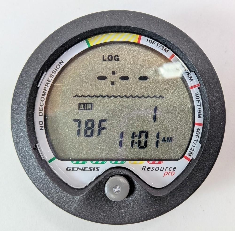 Genesis Resource Pro Puck Scuba Dive Diving Computer Module Air & Nitrox #5926