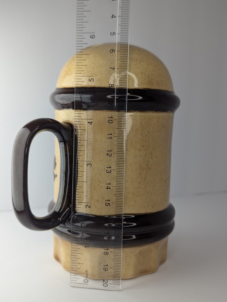 Vintage Ceramic Cheese Shaker. Parmesan Cheese Shaker.