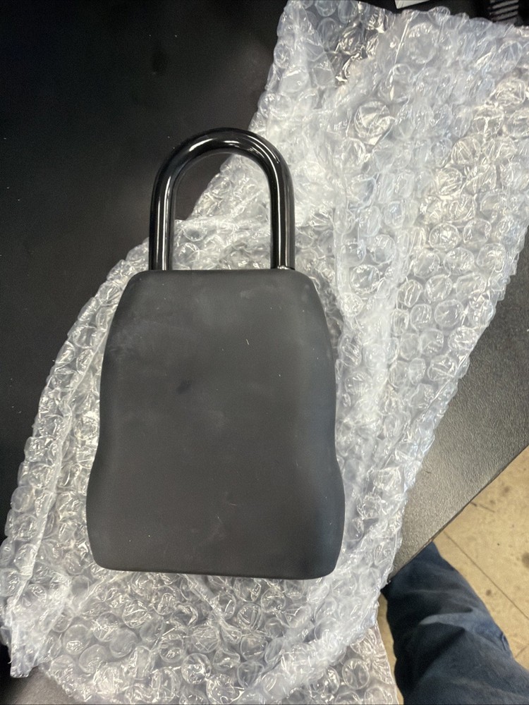 H-7. Master Lock 5400D Portable Combination Lock Box - Black