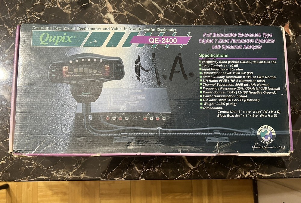 Old School Gooseneck Equalizer