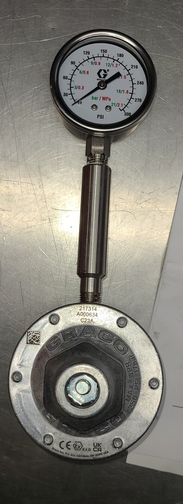 Graco 217314 Low Pressure Fluid Regulator