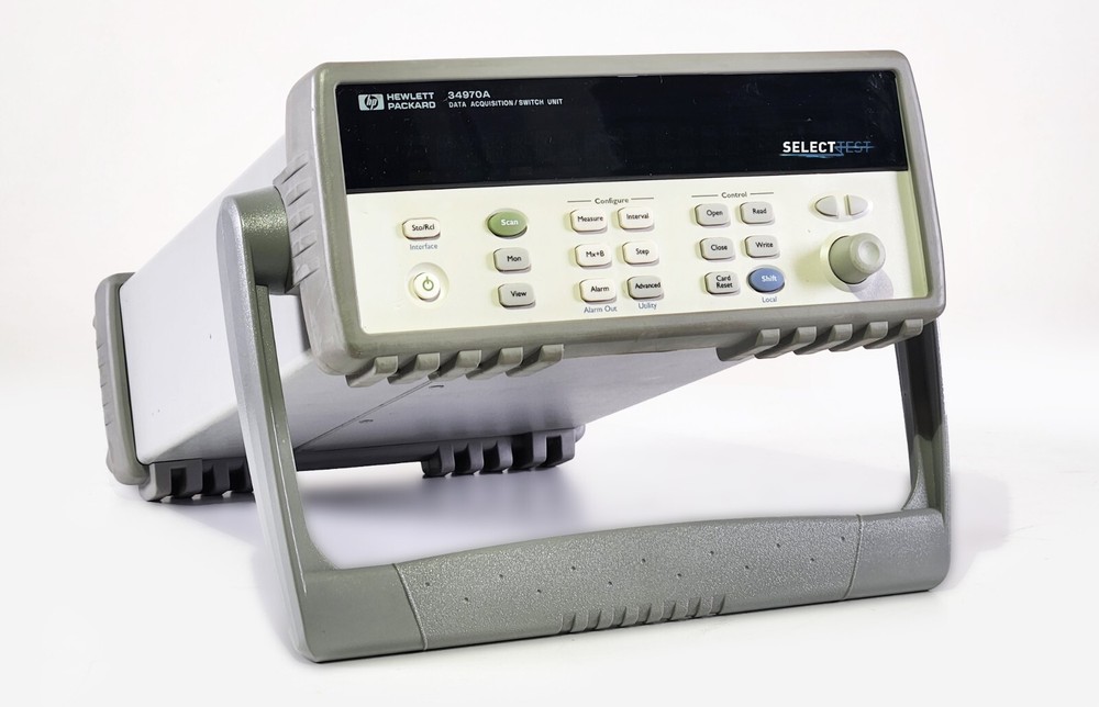 AGILENT (HP) 34970A DATA ACQUISITION / SWITCH UNIT WITH DMM *LOOK* (REF.: 641L)