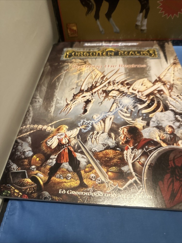Advanced Dungeons & Dragons 2nd Edition Forgotten Realins Compaing Setting