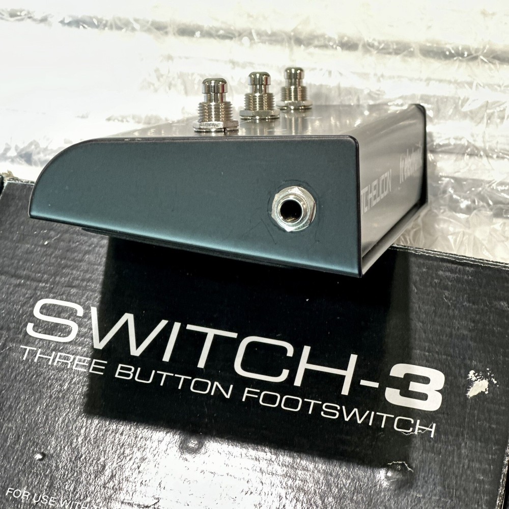 TC Electronic Helicon Switch-3 Sturdy 3 Button Pedal
