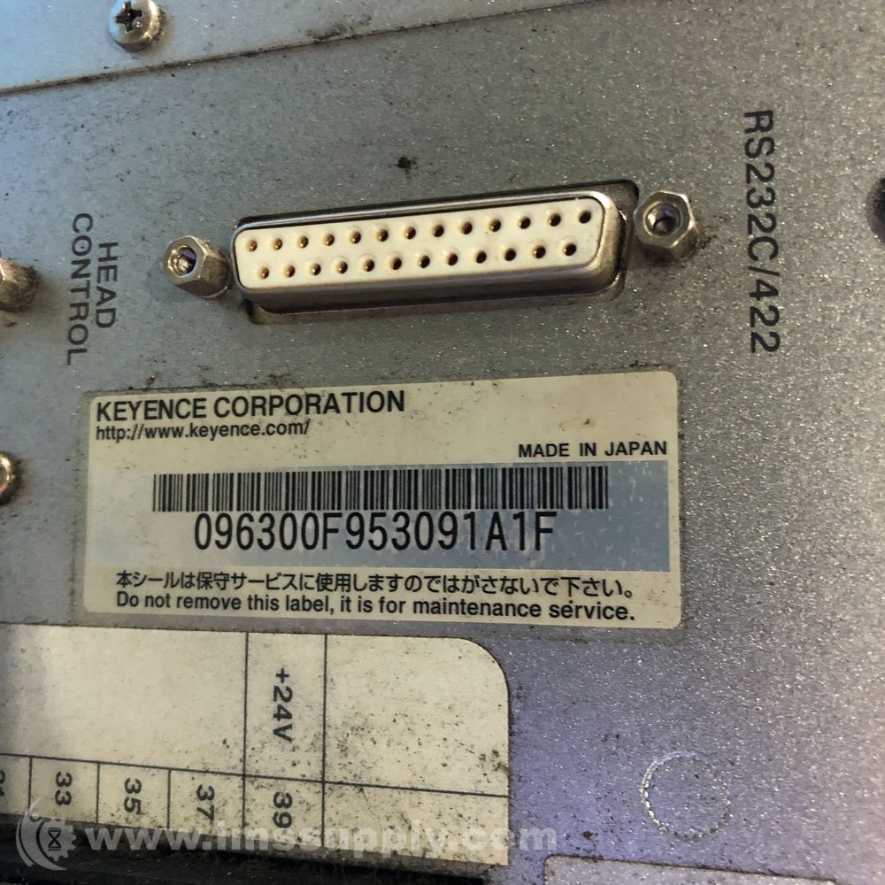 Keyence ML-G9300F CO2 Laser Marker Controller USIP
