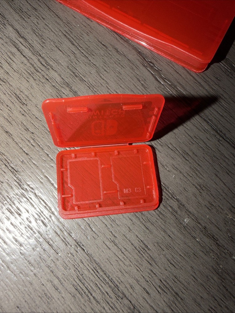 Switch Memory Card Case & Case That Holds 4 Games