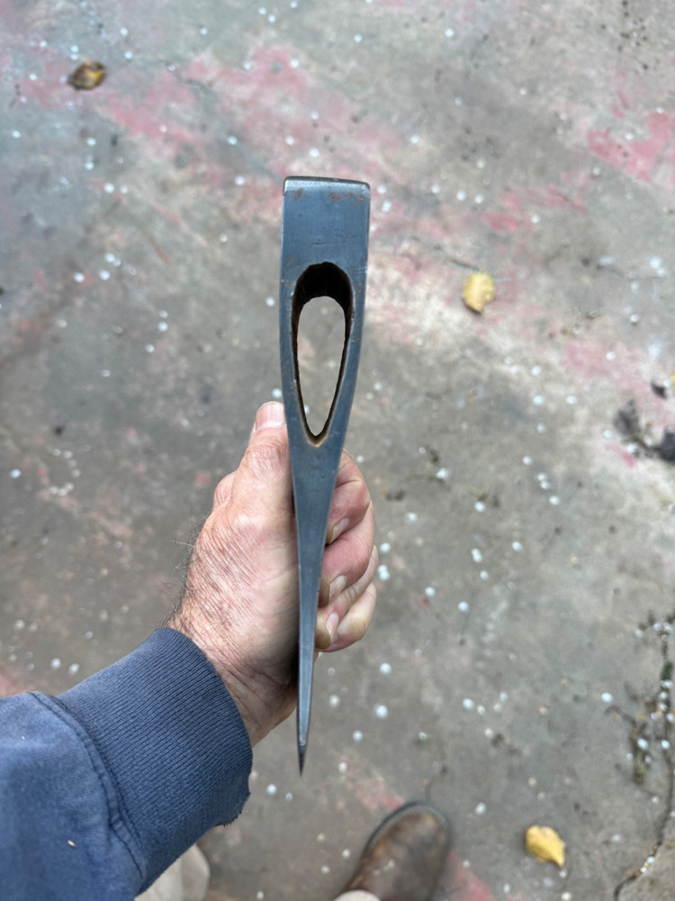 Vintage nice 3-1/2 Lb. Stanley single bit axe head.