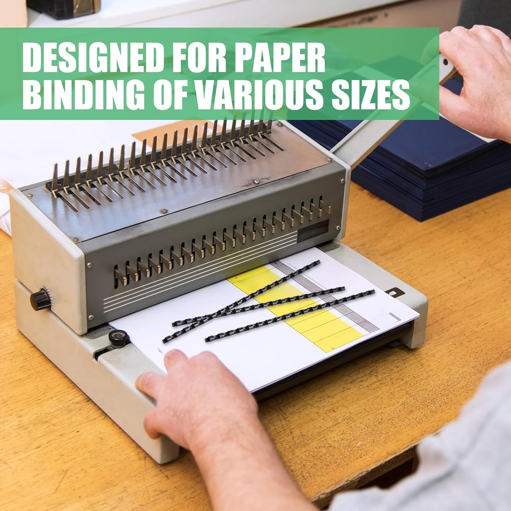 300 Pcs Plastic Binding Combs Bulk Comb Binding Ring 19 Ring Comb Binding Spines
