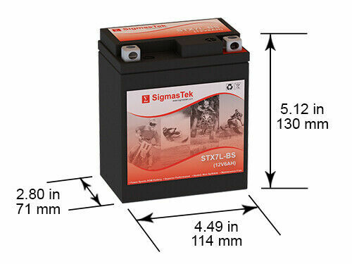 Yuasa YTX7L-BS SigmasTek Battery Replacement