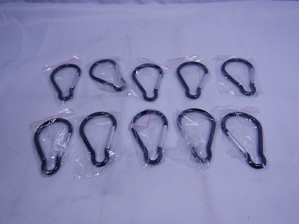 CAMPTEK Camping Carabiner 10 pack TF