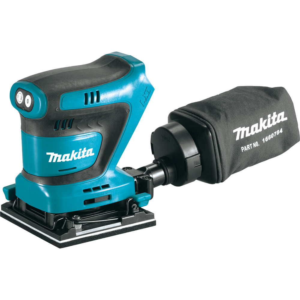 Makita XOB02Z Cordless Sander Base Plate with Hook & Loop Pad