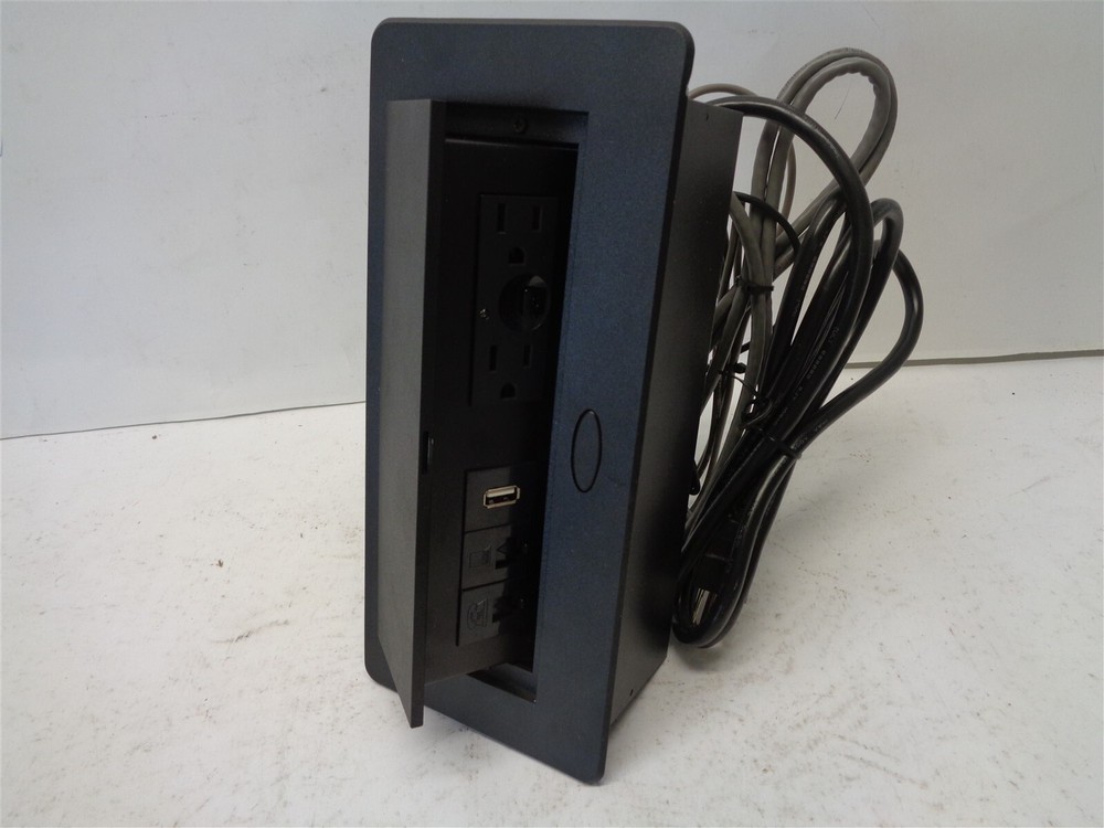 Conference Table Power/Data Box Model: PL-TPOWER-BLACK