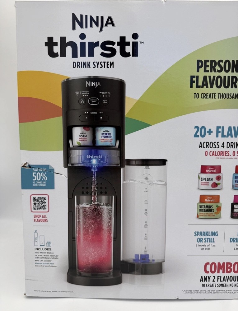 Ninja Thirsti Customization Drink System - BRAND NEW