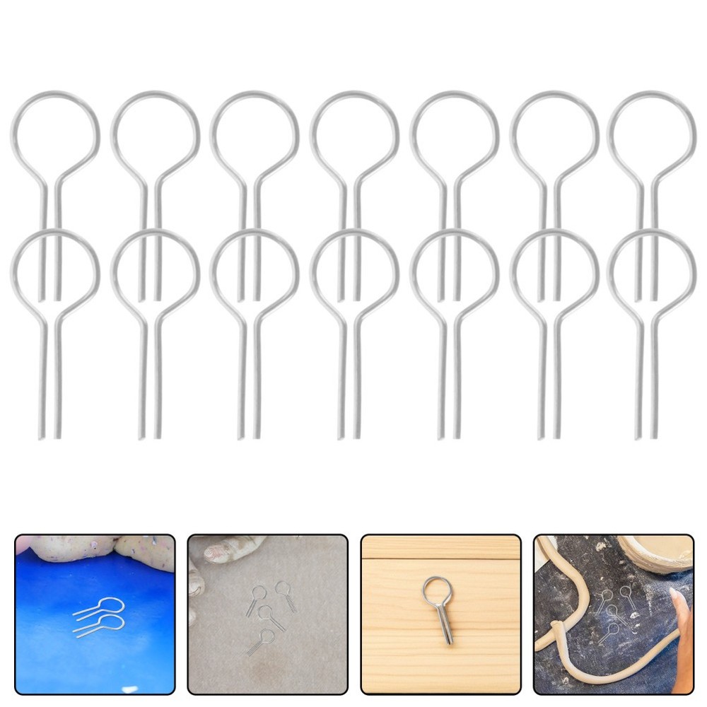 200 Pcs Hanging Needle Compact Burning Accessories for Hobbyists