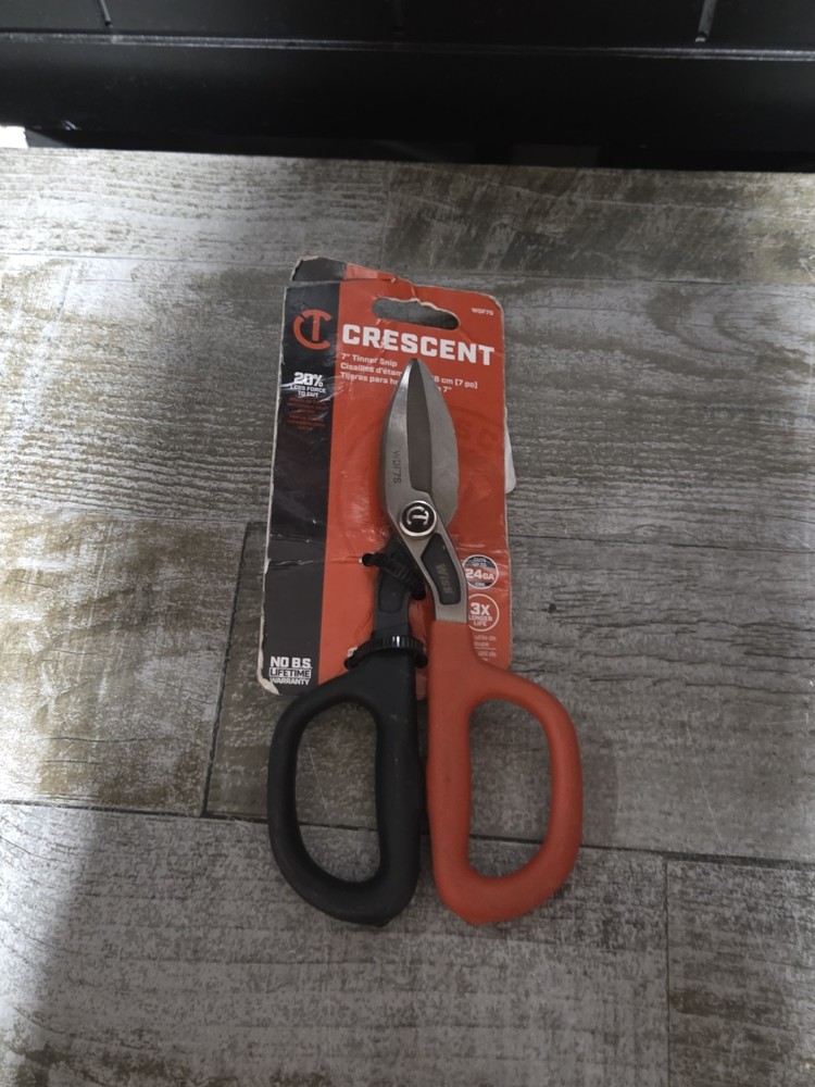 Crescent Wiss WDF10S Straight Pattern Tinner Snips