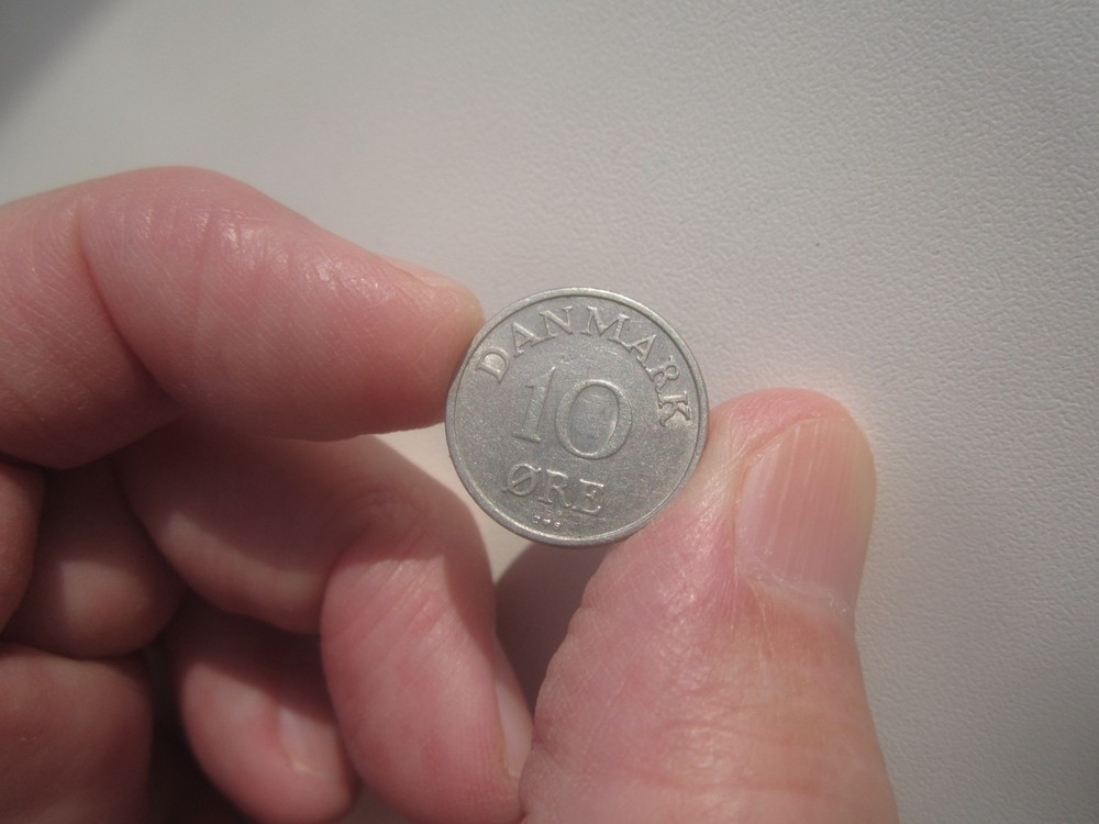 KEY DATE 1959 DENMARK 10 ORE