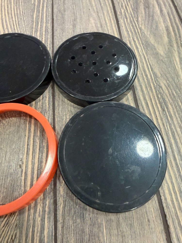 Magic Bullet Replacement Lids & Rings Set - Includes 4 Lids & 2 Sealing Rings