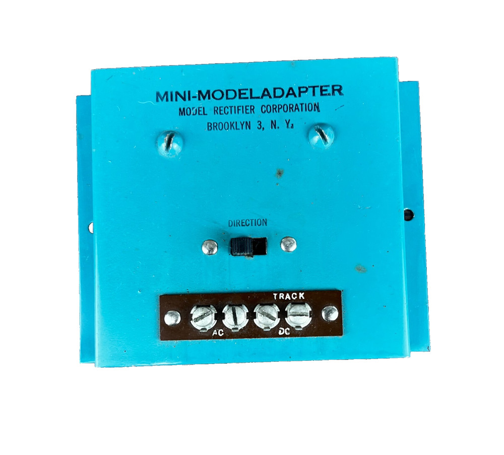 Vintage HO Mini Model Adapter Model Rectifier Corp