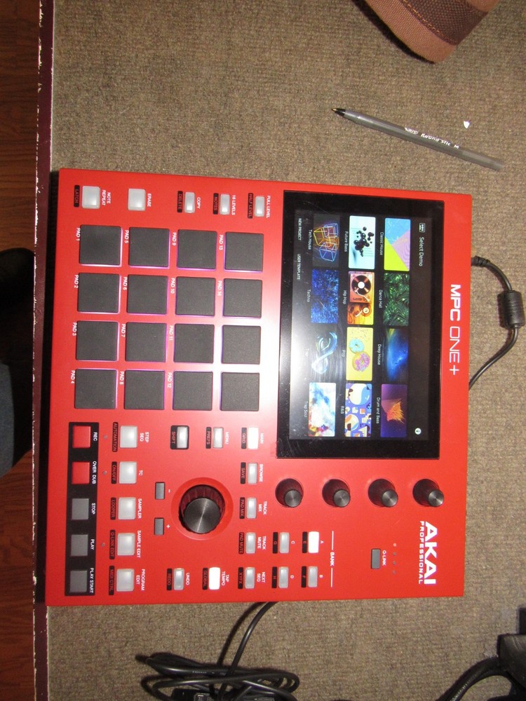 Akai Professional MPC One Plus + Red - Drum Machine, Sampler