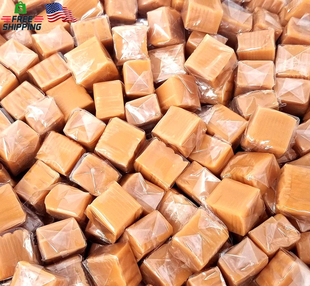 Caramel Candy - 2 Pound Pack 150 Count - Classic Caramels Individually Wrapped -