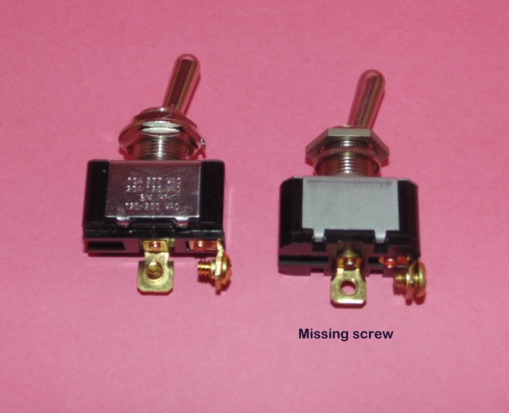 Micro Toggle Switch L311 LOT of 2 OFF-ON