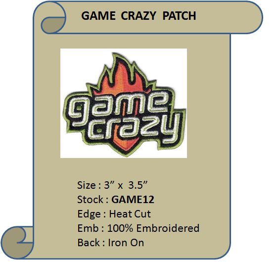 GAME CRAZY PATCH - GAME12