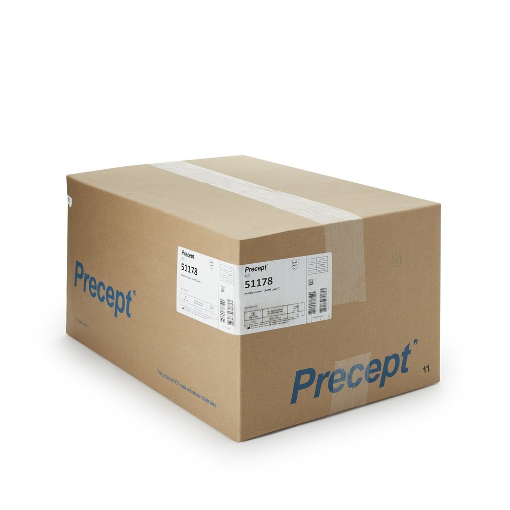 Precept Full Coverage Isolation Gown, Extra Large (BG/10)