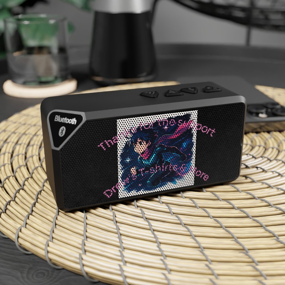 Galaxy Witch design Bluetooth Speaker | Cosmic Magic Illustration