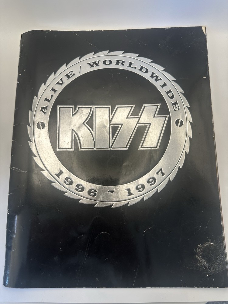 KISS Reunion Tour Book Program 1996-97 Ace Peter Paul Gene