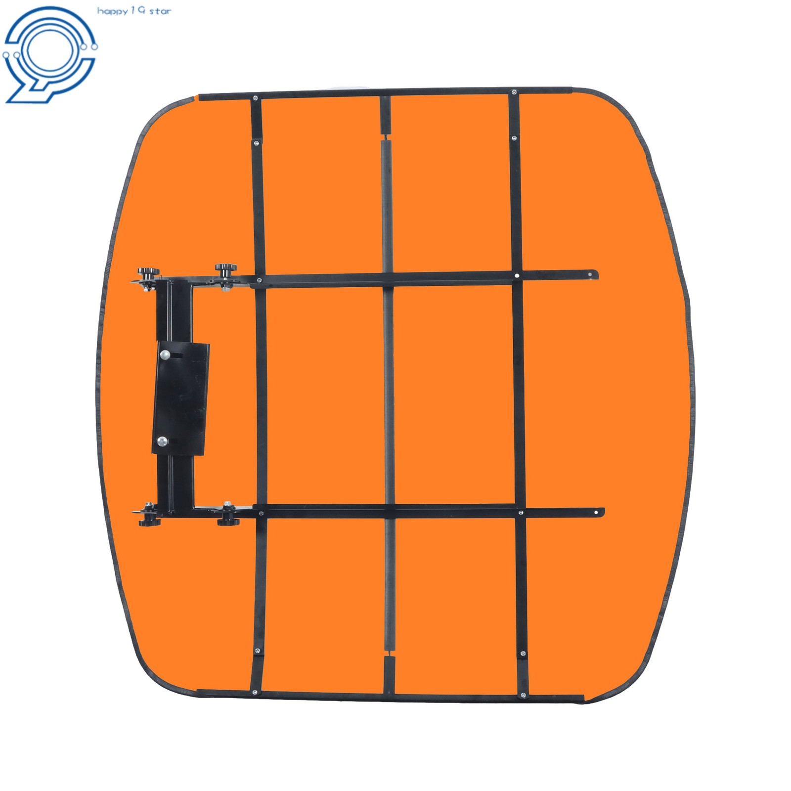 Orange Universal Tuff Top Tractor Canopy 52" X 52" For ROPS 2" x 2" or 2" x 3"