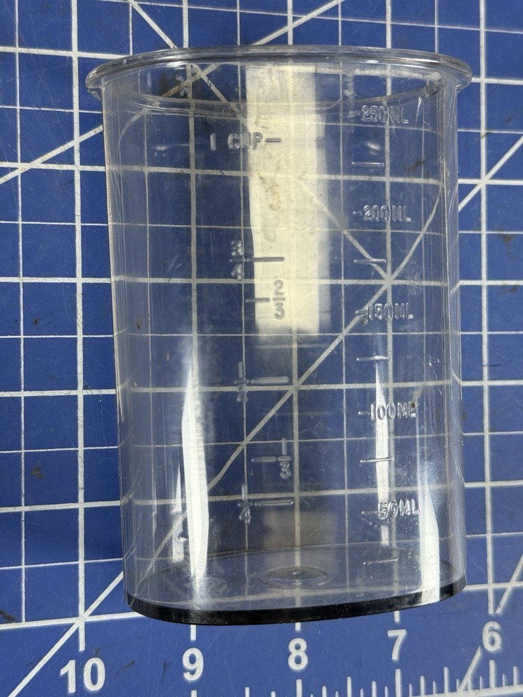 Cuisinart Food Processor Pusher clear oval