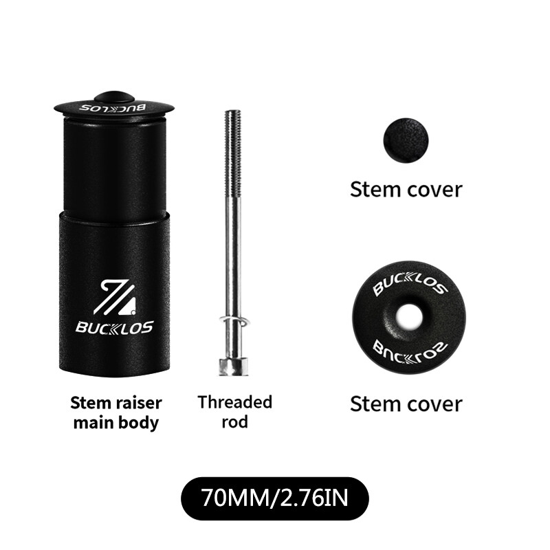 Mountain Bike Handlebar Front Fork Stem Riser Extender Extension Head Up Adaptor