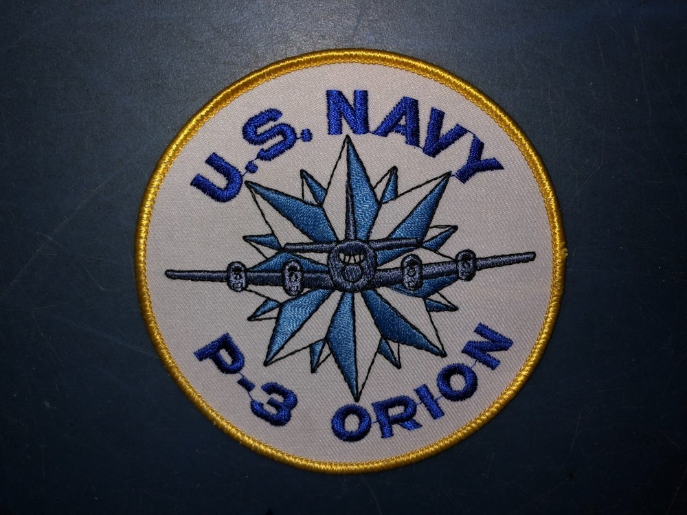 US Navy P-3 ORION Aircraft Patch