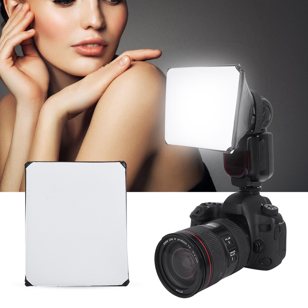 10*13cm Universal Mini Portable Softbox Diffuser For Flash//Speedli Fit⭐