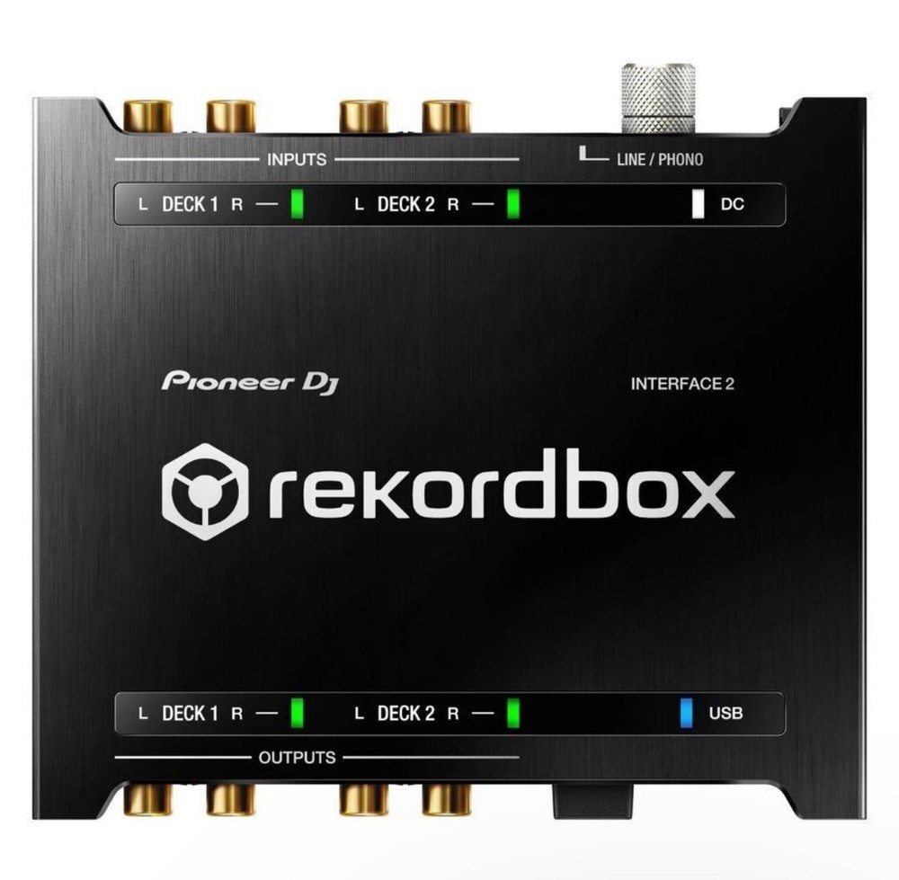 NEW Pioneer Dj interface 2 Rekordbox W/ 2 Control Vinyls | BUNDLE