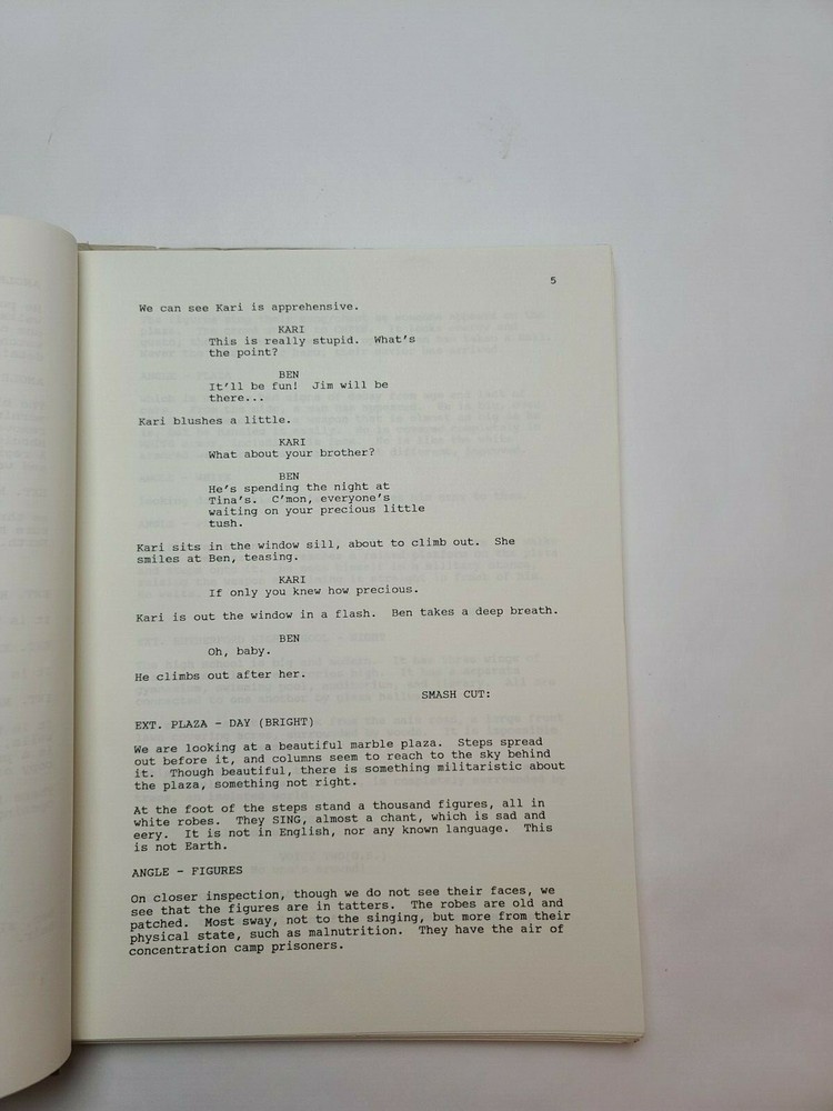 NEUTRAL GROUND / Thomas S. McNamara 1990 Unproduced Movie Script Screenplay