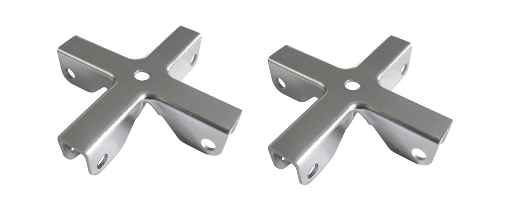 2 Pack Penn Elcom B1641 4-Way Divider Bracket for Cases