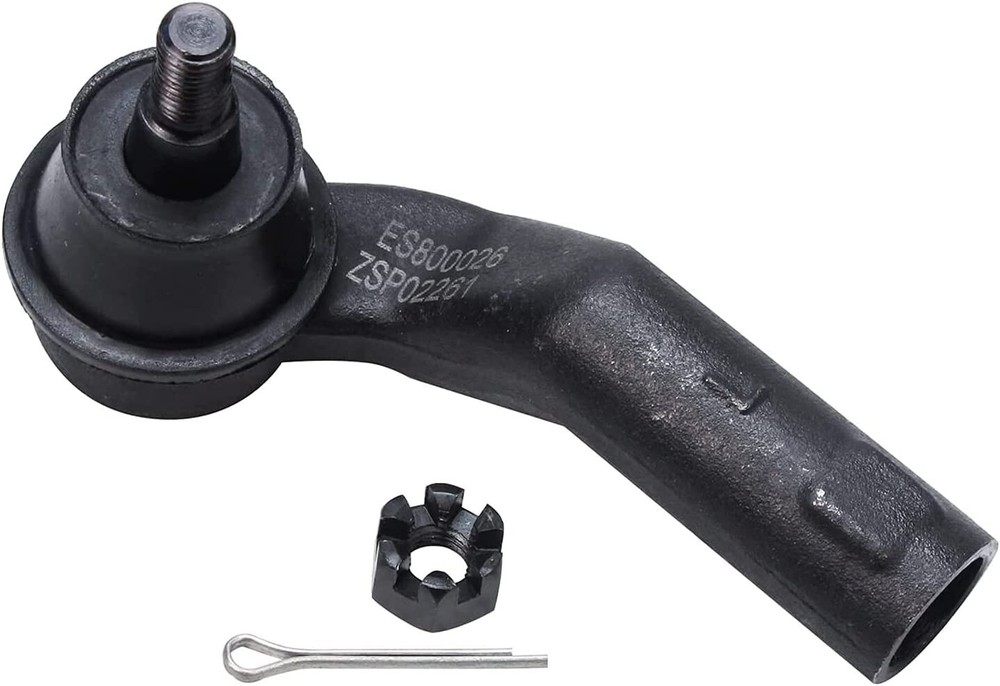 Front Inner & Outer Tie Rod Ends & Steering Rack Boots for 2004 - 2013 Mazda 3 5