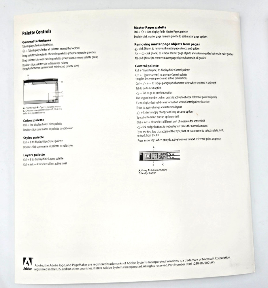 Adobe PageMaker 7.0 Upgrade Windows 2 Disc Set with Key Guide & Box