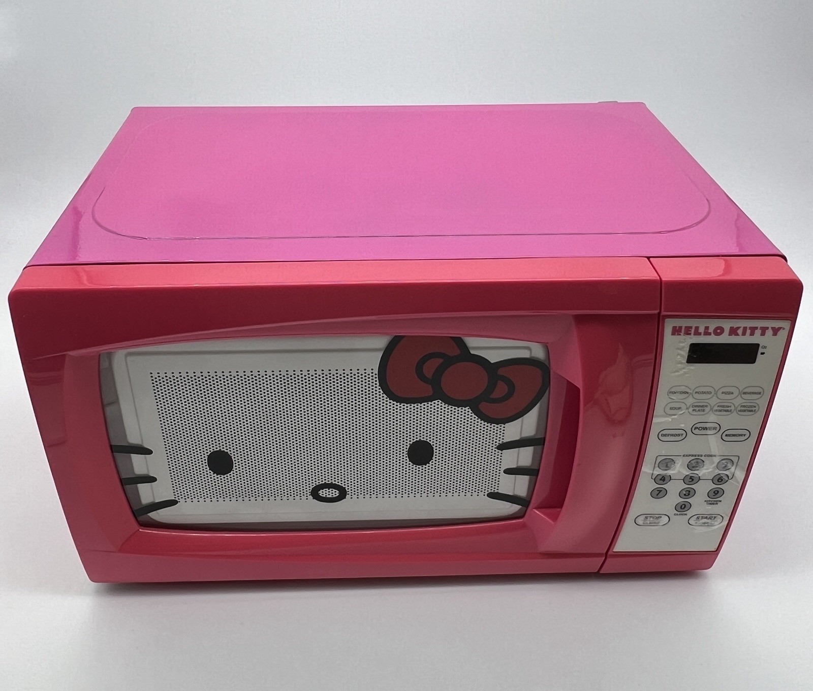 RARE Hello Kitty Hot Pink Microwave Collectable 2011 - Good Working Condition