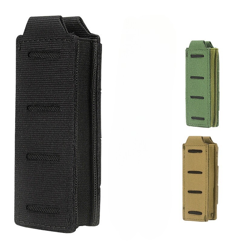 9MM Quick Pull Waist Pouch Molle Bag UMP45 EDC Holder Tactical