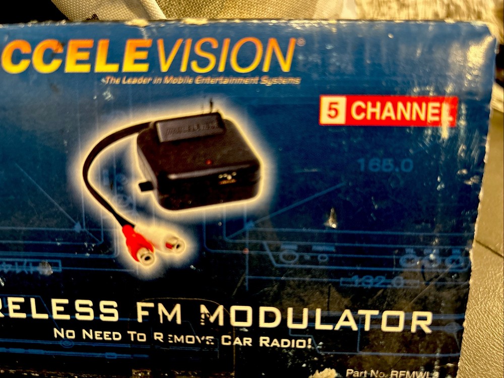 Accelevision RFMWL3 Wireless FM Modulator 5 Channel Wireless FM Modulator NEW