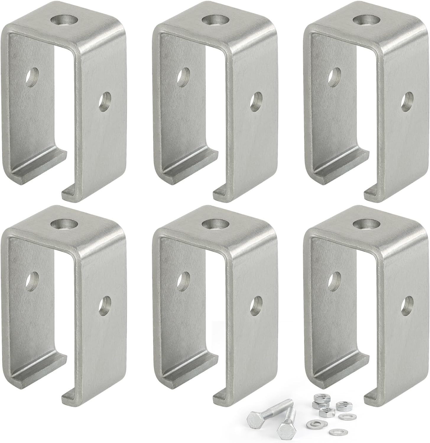 Channel Trolley Track Hanger Bracket, Intermediate Support Bracket for All 1-5/8