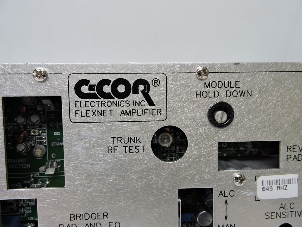 C-COR FNT72CDL-KB4C6W1 FLEXNET TRUNK AMPLIFIER - NICE!