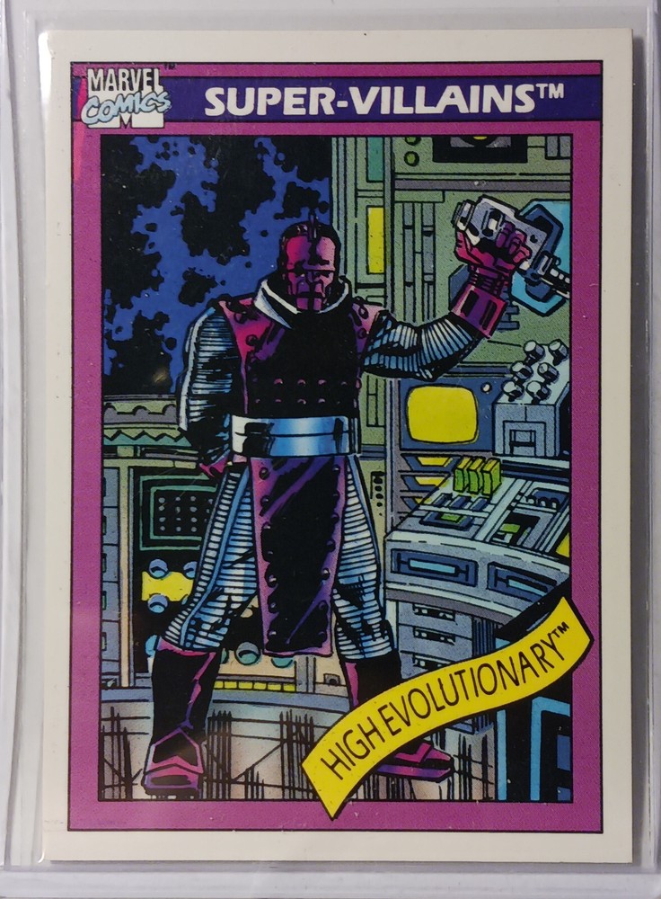 1990 Impel Marvel Universe I Villains 077 High Evolutionary